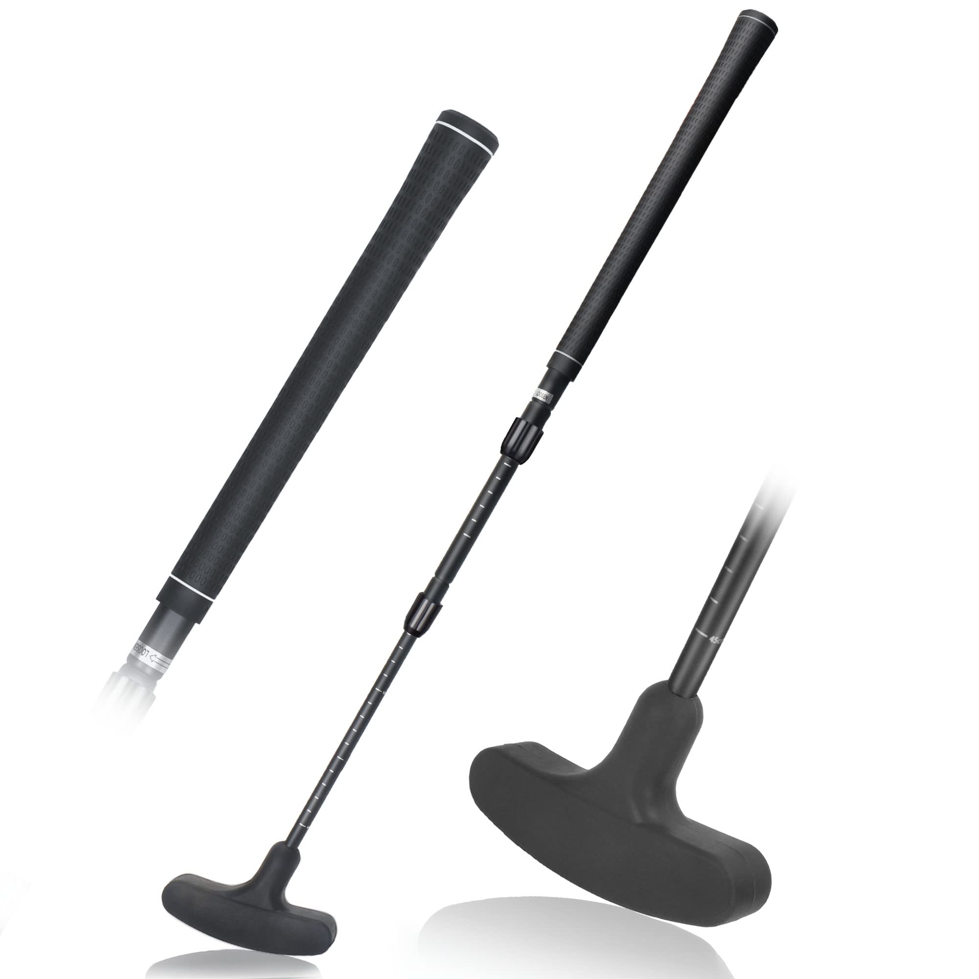 ToVii Top Nitrile Rubber Golf Putter for Left and Right Handed, Adjustable and Stable Aluminum Alloy Stem for All Golfers, Golf Training Equipment for Putting