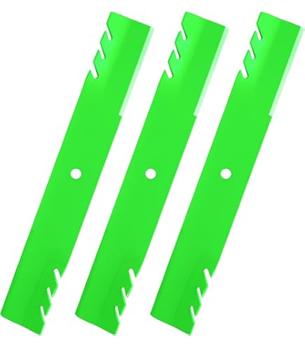 Amazon.com : LOKLNEYK 3PK 91-438 Lawn Mower Blade Replacement for