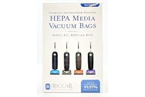 RICCAR SUPERLITE HEPA VACUUM BAGS, RLH-6