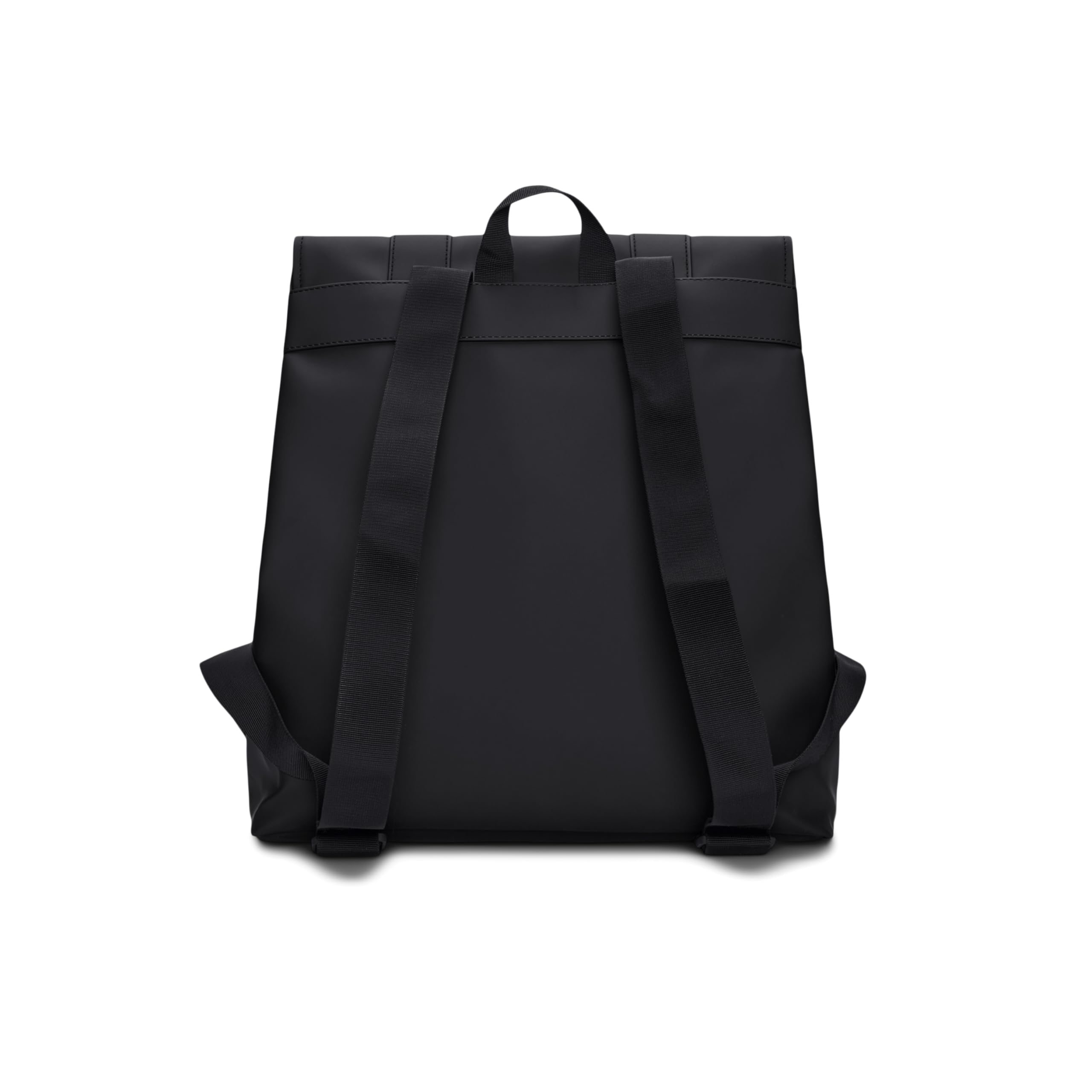 RAINS Messenger Bag, Backpack, Waterproof Classic Contemporary for travel and everyday use - Black