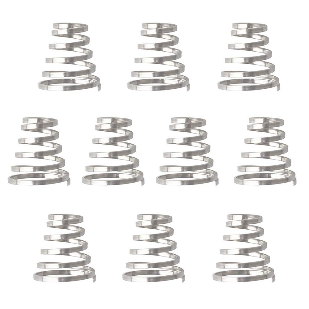 10Pcs Bike Wheel Springs, Stainless Steel Bike Quick Release Spring Skewer Hub for Mountain Road Bike