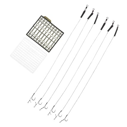 D Dolity Lot De 6 Supports Pour Pêche à La Carpe Crochets De