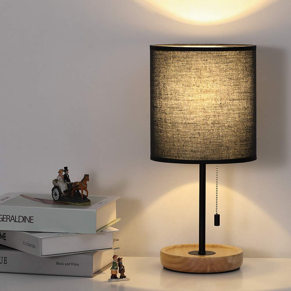Best modern table lamp white wood