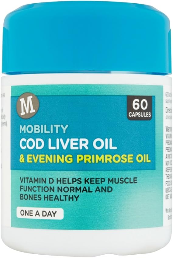 Morrisons Cod Liver Oil and Evening Primrose, 60g Amazon.co.uk Grocery