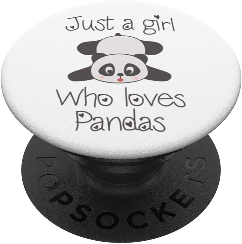 Just A Girl Who Loves Pandas Cool Funny Cute Panda Animal - Main Image