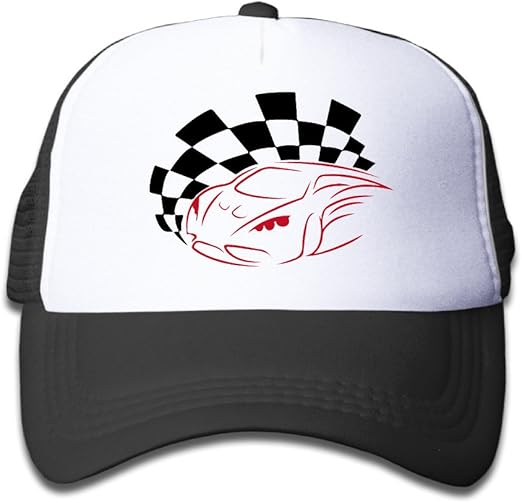 Kids Hat Auto Racing Car Erxtreme Sports Adjustable Mesh Trucker Caps