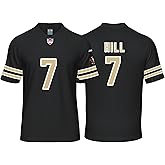 Custom Mens/Youth Football Stitched T-Shirt for Sports Fan Black/White No Brand/Logos