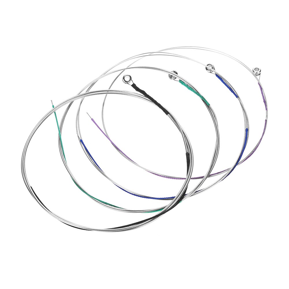 Dilwe Viola Strings Set Pack Of 4 A D G C for Full Size Viola, Nickel Chromium, Medium Gauge