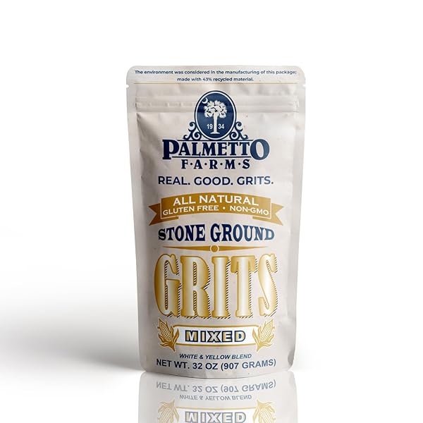 PALMETTO FARMS MIXED YELLOW AND WHITE STONE GROUND...