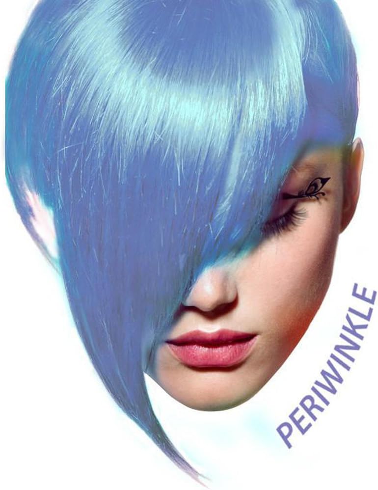 Arctic Fox Vegan and Cruelty-Free Semi-Permanent Hair Color Dye (8 Fl Oz,  Periwinkle) - BigaMart