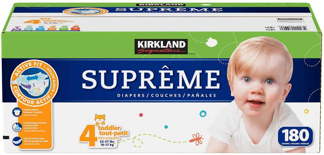 kirkland diapers size 4