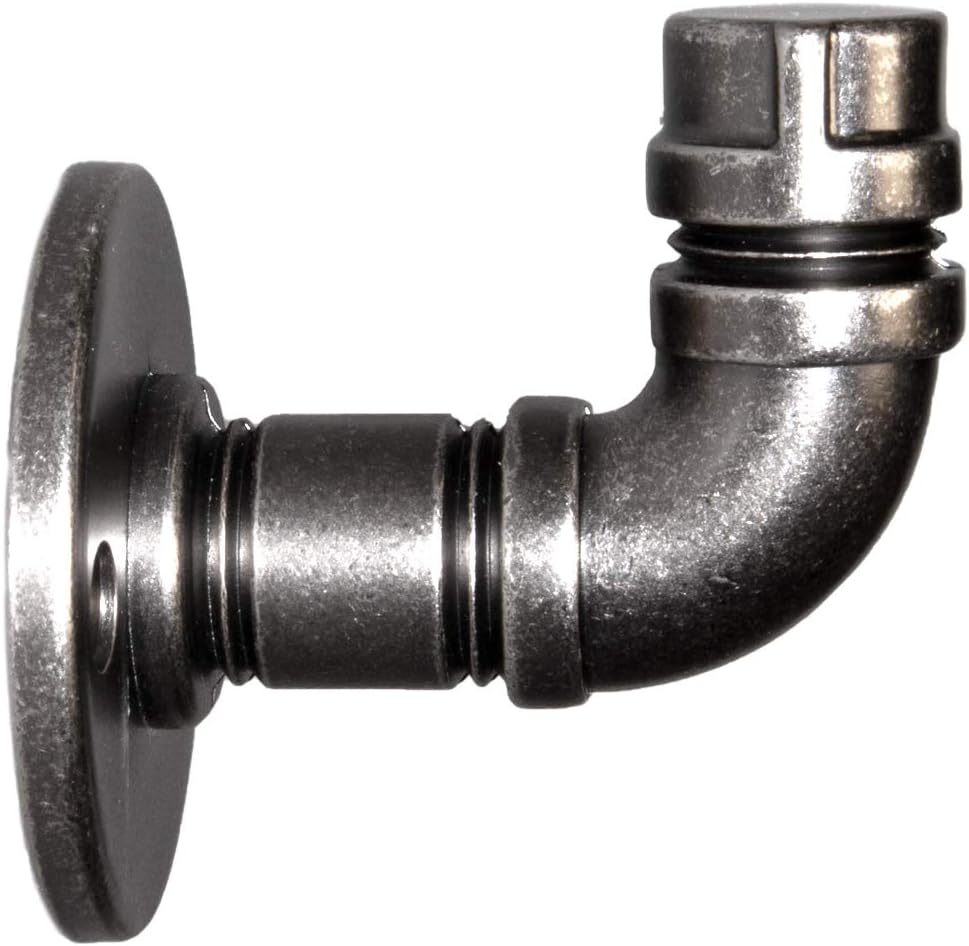 Amazon Com Hickory Hardware S0771 Bnv Pipeline Collection Hook 2 1 2 Inch Black Nickel Vibed Home Improvement