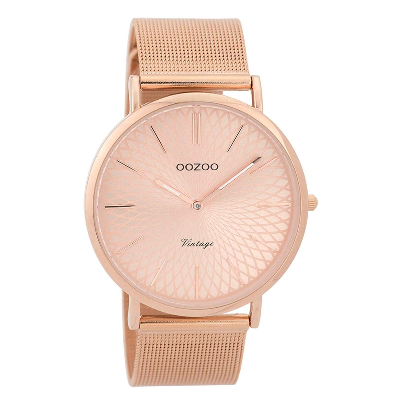 OOZOO Vintage Rosegoudkleurig Watch C9343 (40 mm)
