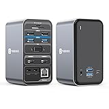 TobenONE USB C Laptop Docking Station Dual