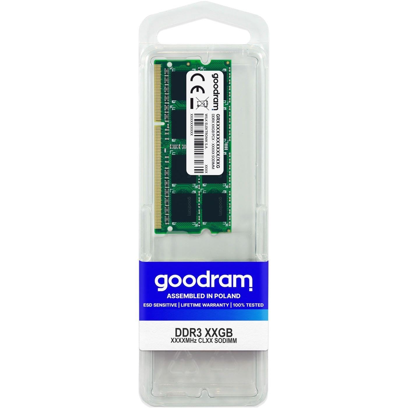 GoodRam gr1600s364l11/8G – 8 GB DDR3 RAM Memory Module ()