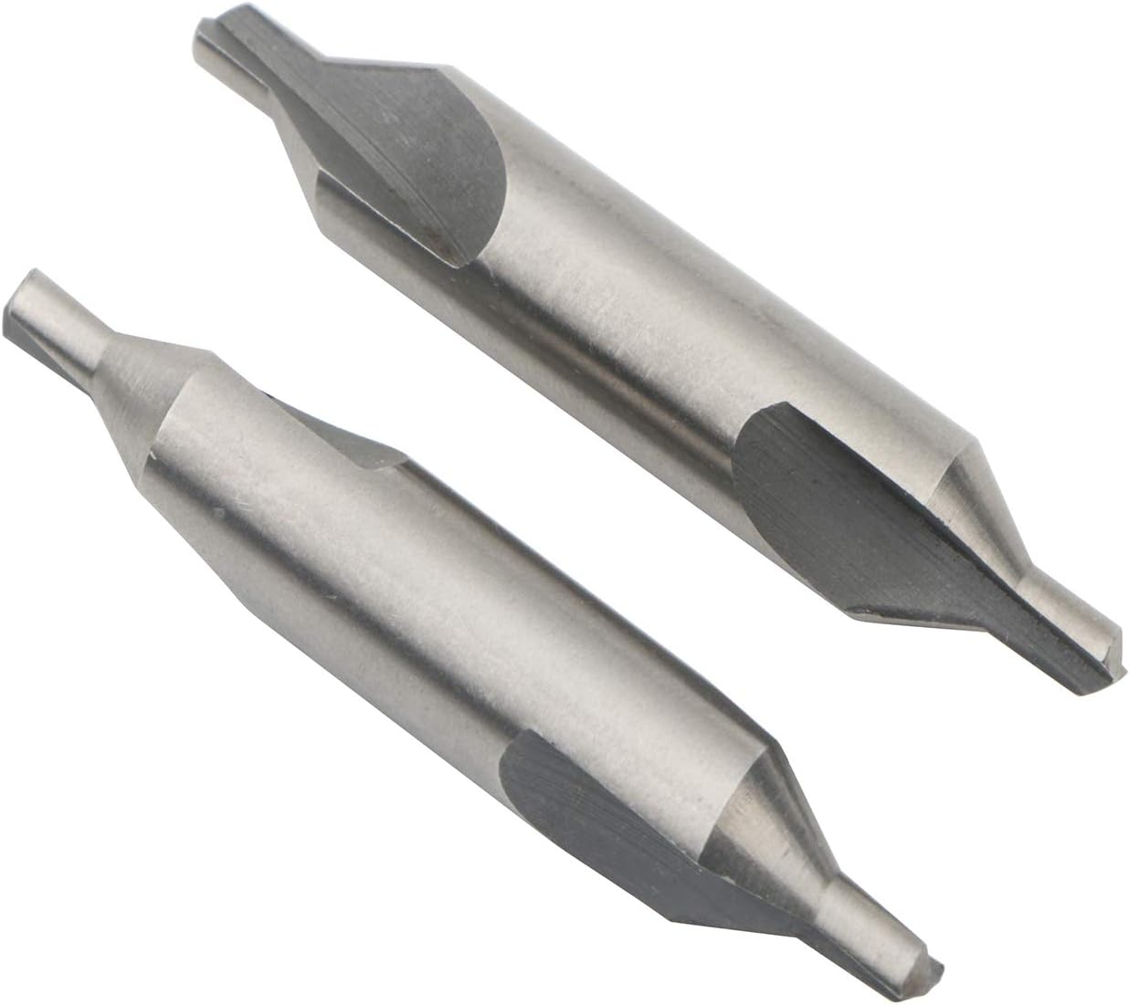 Pxyelec 4.0mm HSSCenter Drill Bits Set, HSS Center Drills Countersinks 60 Degree Angle Bit Set Tool for Lathe Metalworking Pack 0f 10 - Image 5