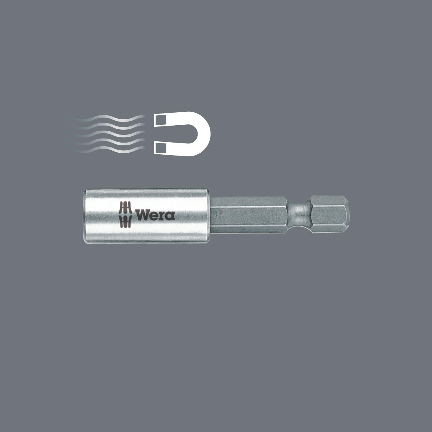 Wera 899/4/1 Universal Holder, 05053457001 0W, 0V, Grey,1/4" x 50 mm, 6.35 mm x 50 mm - Image 5