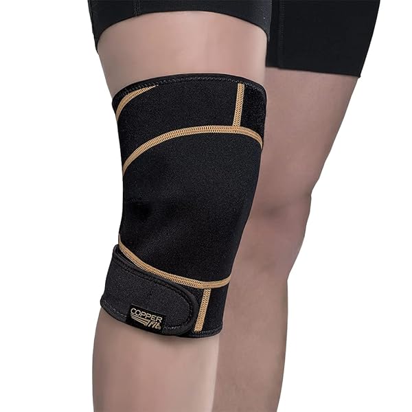 COPPER FIT UNISEX ADULT RAPID RELIEF KNEE WRAP...