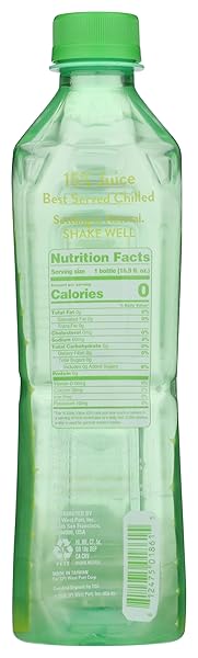ALO ORGANIC WHITE GRAPE ALOE VERA JUICE, 16.9 FZ