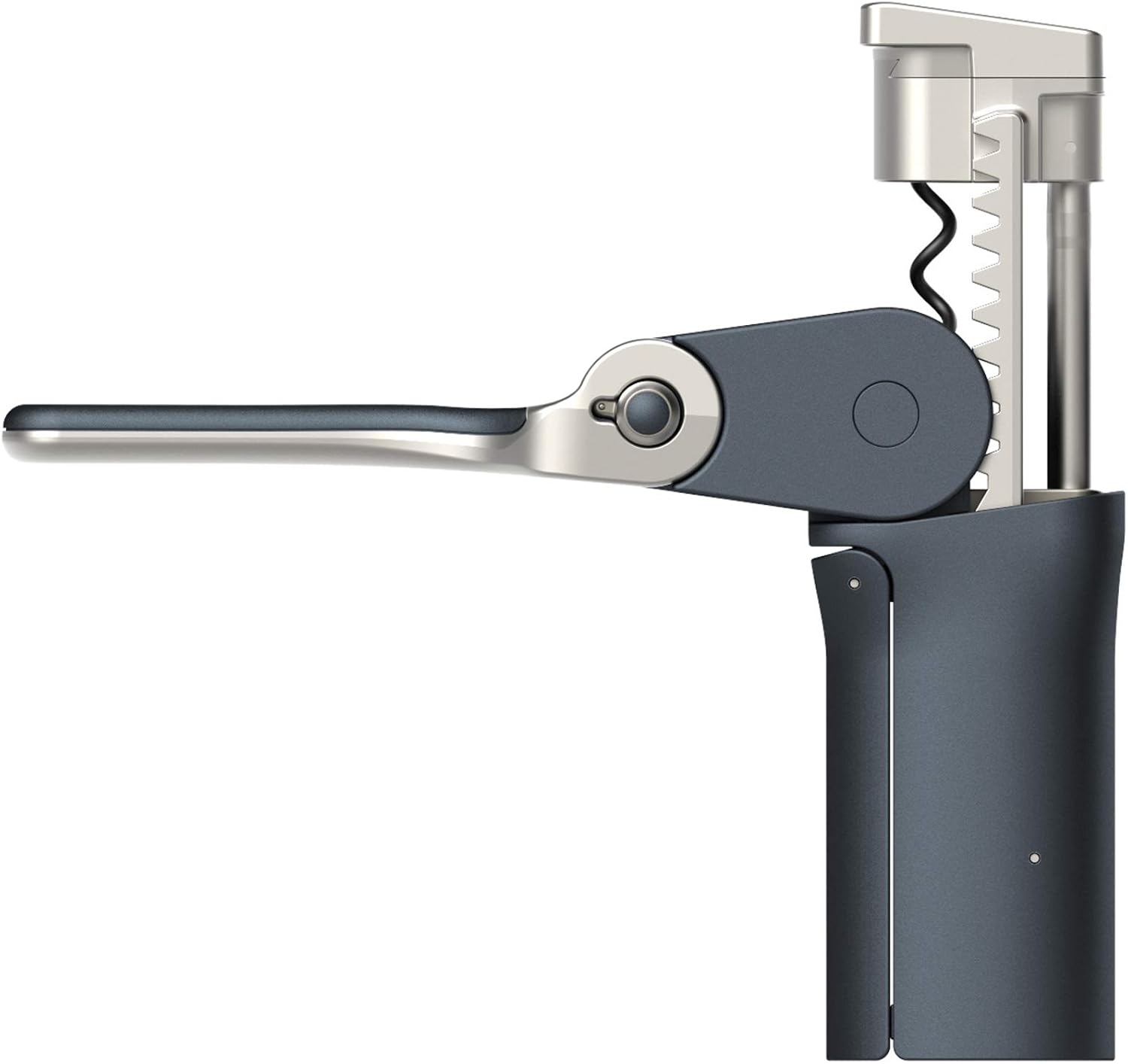 Joseph Joseph BarWise - Compact Lever Non-Stick Corkscrew Wine Opener with Integrated foil Cutter, Blue, 4 - Image 3
