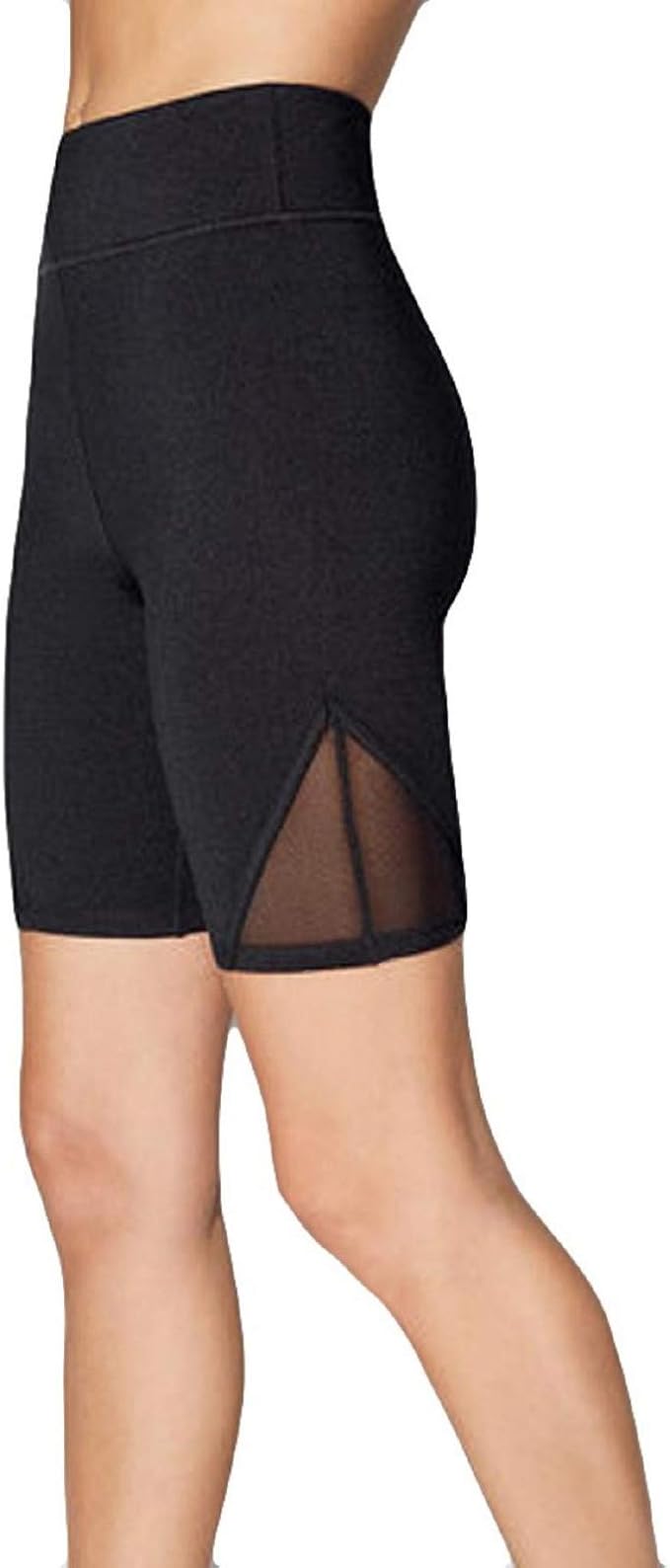 high waisted mesh shorts