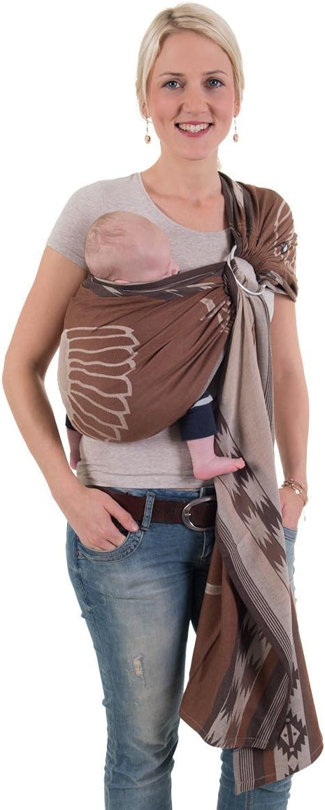 Hoppediz Ring Sling for Baby Carrying (El Paso)