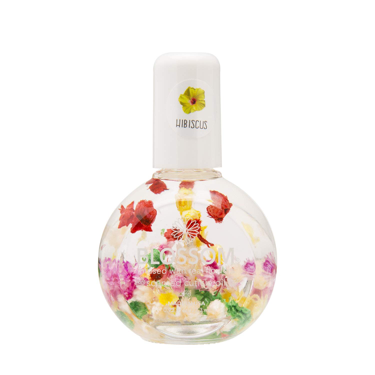 Blossom Scented Cuticle Oil (0.92 oz / large) infused with real flowers - made in USA (Honeysuckle): Beauty