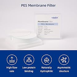 COBETTER 100 Pieces/Pack PES Disc Membrane Filters