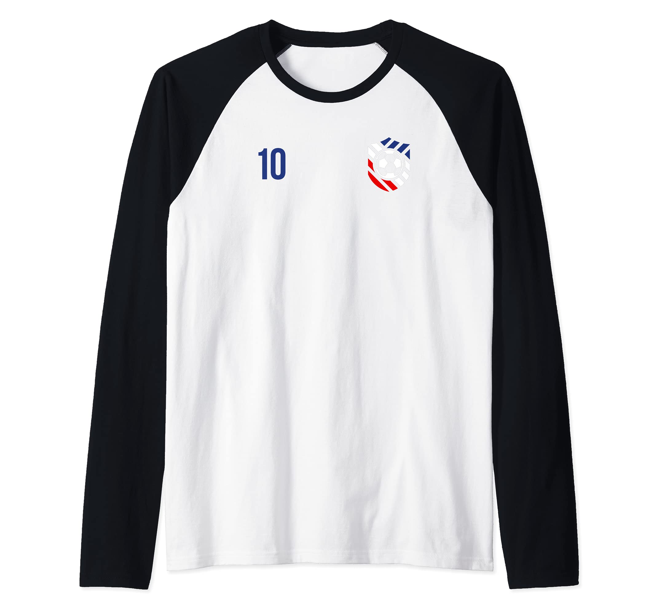 Flag France Raglan Baseball Tee