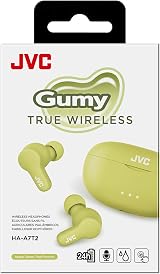 JVC HA-A7T2 Gumy True Wireless Bluetooth Earbuds 24 Hour Battery Green IPX4 view 4