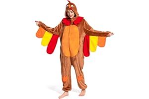 OLAOLA Adult Onesie, Animal Halloween Costume, Unisex Onesies Plush Cosplay Pajamas One-Piece Sleepwear