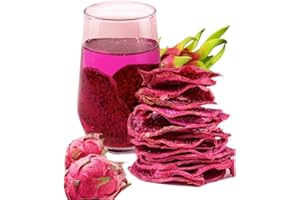 Dragon Fruit Red Heart Dried Slices 5.29oz�� without Addition Dragon Fruit Slices Non freeze-dried Soaking Water Drinking Frui