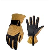 Firm Grip Extra Large Winter Water-Resistant Duck Canvas Outdoor and Work Gloves