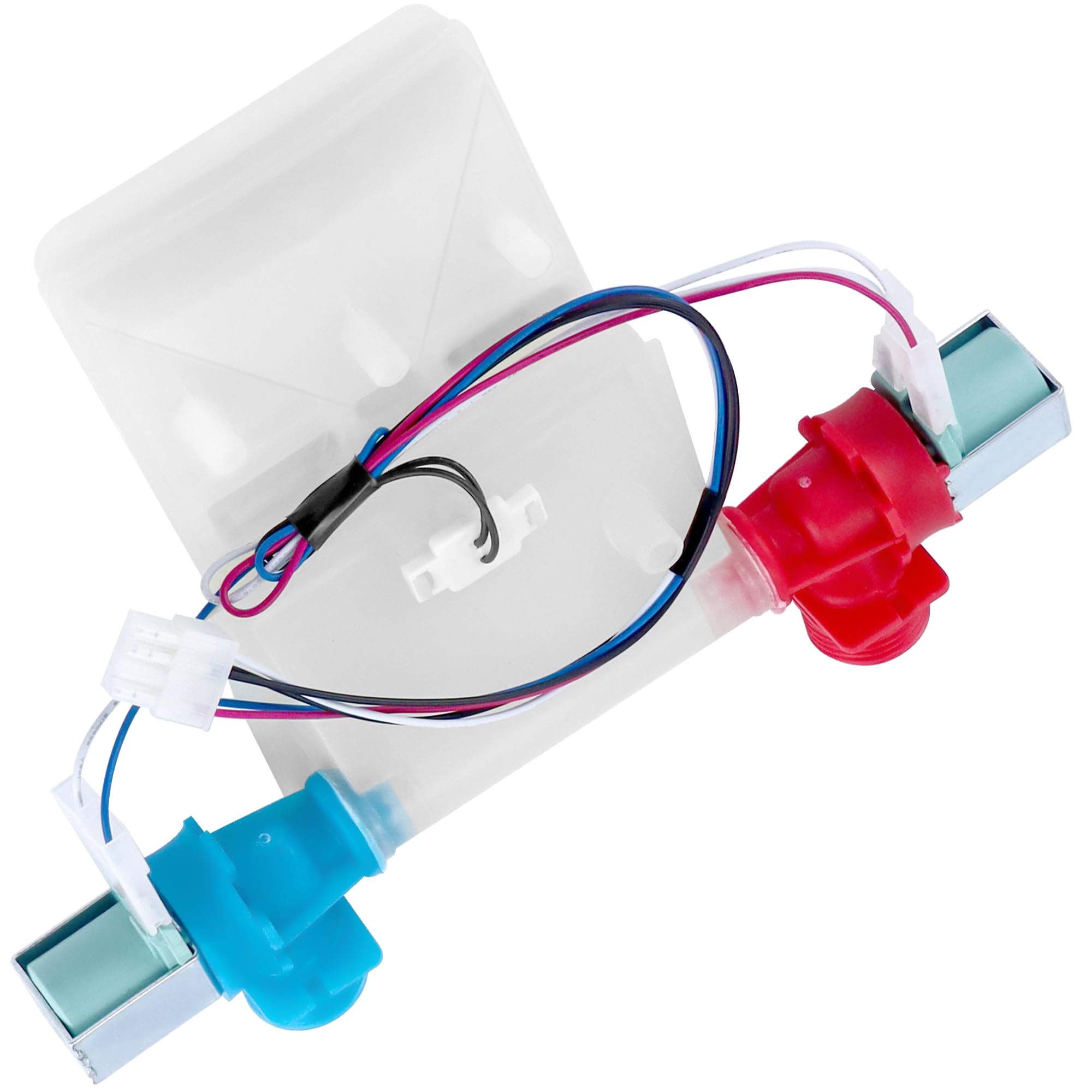 Photo 1 of W11210459 W10869799 Washer Water Inlet Valve Compatible for Whirlpool Maytag Kenmore Amana Replaces W10838319 PS12349267 W10423124 33190189 W11210459VP by MIFLUS
