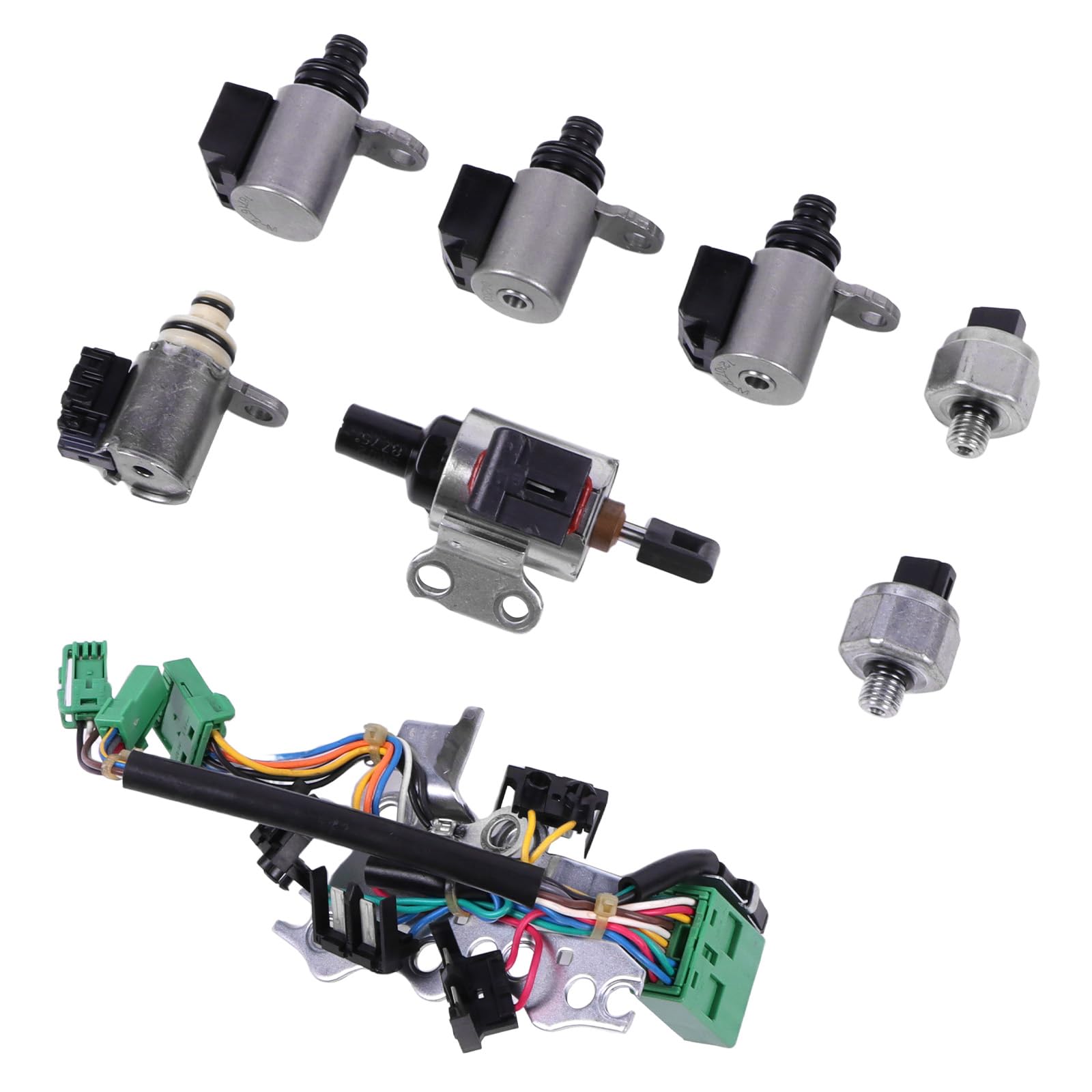Photo 1 of CVT Transmission Solenoid Kit JF011E RE0F10A for Nissan Altima Sentra Rogue 2013-2019 with Valve Body, Pressure Sensor & Filter Screen