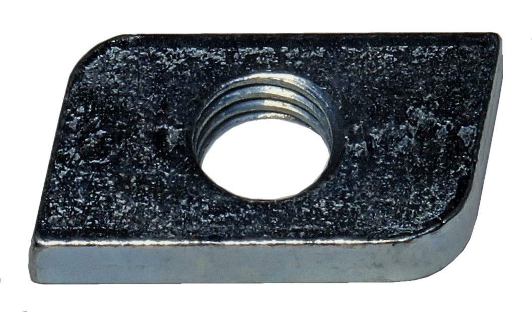 Pack of 100 Sliding Nuts M6 for C-Profile 38 x 40