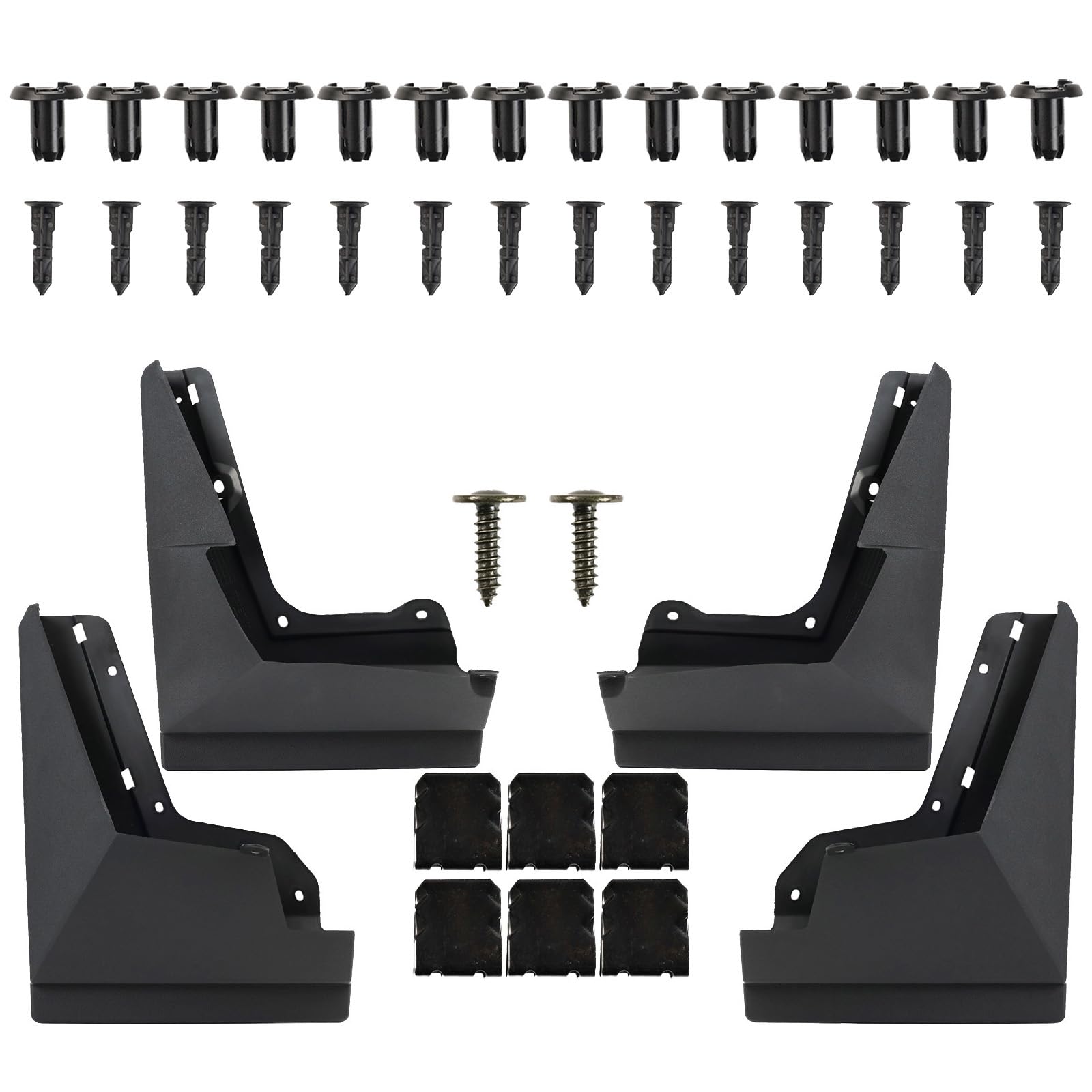 Photo 1 of ***SIMILAR ITEM***
XUKEY 4PCS Upgrade Mud Flaps for Tesla Cybertruck 2025 2024 Splash Guard Mudguards Mudflaps Fender Tire Protector Rear Front OEM Style Accessories