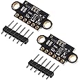 DWEII VL53L1X Time-of-Flight Distance Sensor Laser Ranging Flight Time Sensor Module Distance 400cm Measurement Extension Board Module Compatible with Arduino and Raspberry Pi Pack of 2