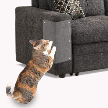 Fusanadarn Couverture De Canape En Plastique For Animaux De Compagnie Dissuasif De Chat Dispositif De Protection Contre Les Griffes For Chats Tapis De Canape Et Tapis De Canape 2 Pieces Amazon Fr Cuisine