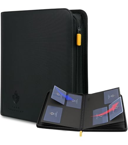 youmemobile石垣life supporter ブラックカード Amazon.com: Card Guardian - 4 Pocket Card Binder for 160 Cards