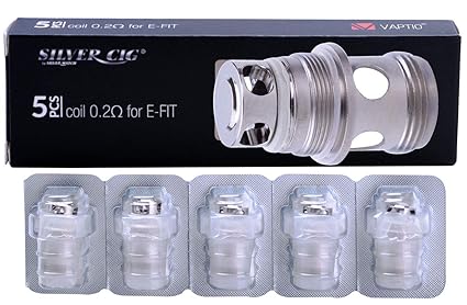 Silver Cig E-FIT Ersatzcoils 5er Packung