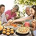 Air Fryer Accessories 13pcs Fits all 3.7QT- 4.2QT - 5.3QT for Gowise Phillips and Cozyna - Non-stick Barrel/Pan, Stainless Steel Holder, Silicone Mat, Cookbook Included
