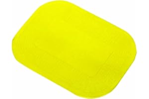 Dycem Non-Slip Mat, Ideal Daily Living Aid for Independent Living and Caregivers, Designed to Address Stabilization and Gripping Problems Found Around the Home, Yellow Textured Pad 10" x 14" x 1/8"