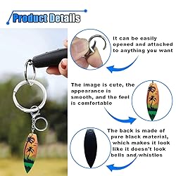 Summer Beach Favors Car Keychain Presents, Acrylic