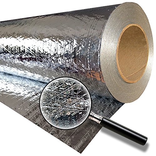 RadiantGUARD CLASSIC Entry Level Radiant Barrier 48-inch 1000 square feet roll (C-1000-B) – Reflective Aluminum Breathable Attic Roof Foil Insulation – BLOCKs 95% of Heat / 99% RF Signals SCIF RFID