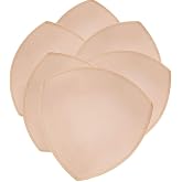 TOPBINE Bra Pads Inserts, Removable Sports Bra Inserts Bra Cups Inserts Padded Bra Inserts for Women's Bikini Top Swimsuit