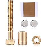 NUOBESTY 1 Set Nut Off Bolt Set, Auto-Rotating Close-Up Magic Trick Prop | Audience-handled bolt illusion for magician, suitable for close-up routines, stage acts, parties and street shows