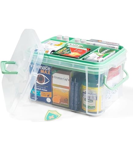 Amazon.com: 無印良品 MUJI KG0WXA4S Polypropylene First Aid Kit