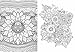 B-THERE Adult Coloring Book Set of 4, Mandala Coloring Books for Women and Adults with Over 125 Different Designs Combined