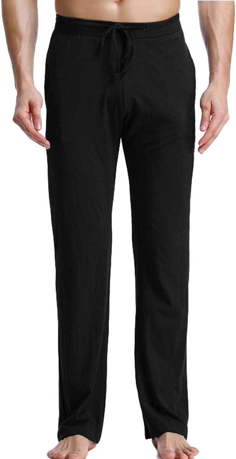 NOIC Men's Modal Pajama Pants Bottom Soft Lounge Sleep Yoga Sport Pant with Drawstring